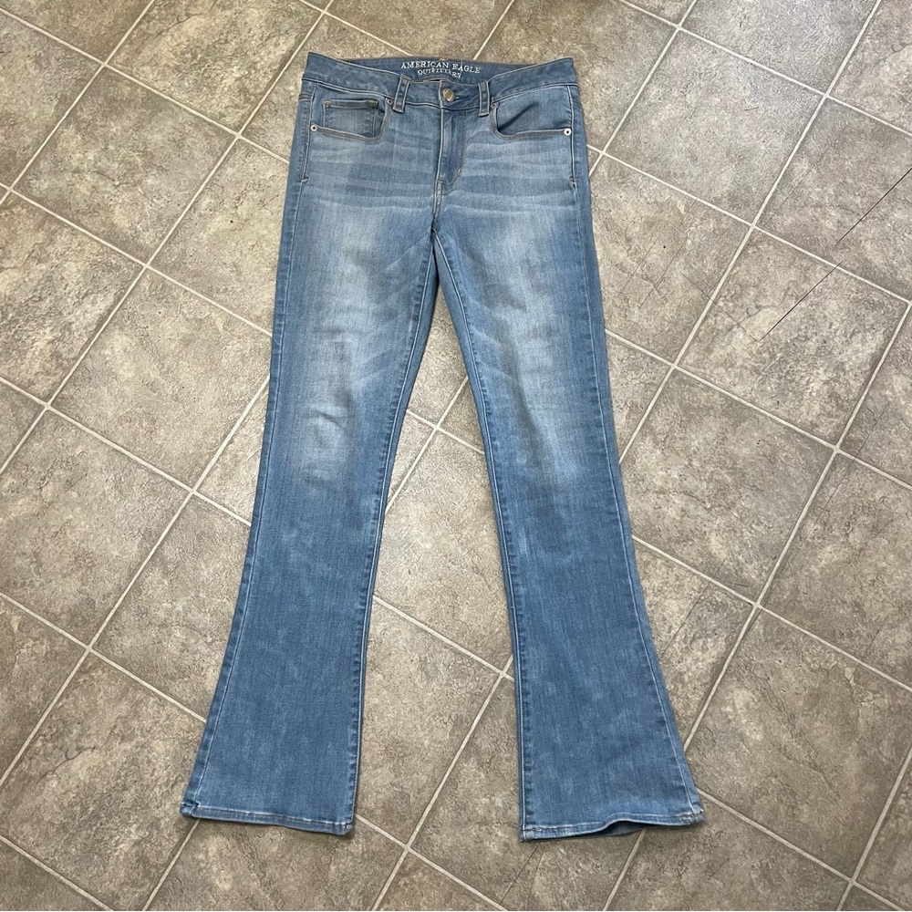 AE skinny kick jeans